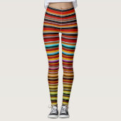 STREIFEN EINER MODE LEGGINGS (Vorderseite)