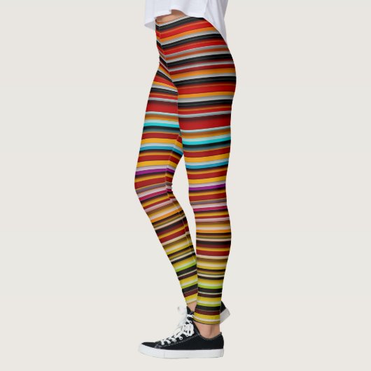STREIFEN EINER MODE LEGGINGS (Links)
