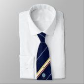 Streifen-Fahne-Krawatte Krawatte (Gebunden)