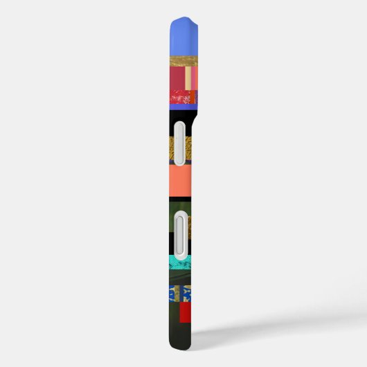 Streifen farbiges Muster Case-Mate iPhone Hülle (Rückseite / Rechts)