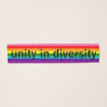 Streifen-Flagge des Regenbogen-Gay Pride-LGBT der Schal<br><div class="desc">Vorlage 8 des Regenbogen-Gay Pride-LGBT Stripes Farbflagge,  ursprüngliche Achtstreifen Version,  die im Jahre 1978 von Gilbert Bäcker entworfen ist: Einheit im Diversity oder in Ihrem Text langen Schal</div>