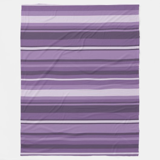 Streifen Fleecedecke (Vorderseite)