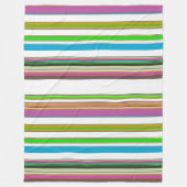 STREIFEN FLEECEDECKE (Vorderseite)