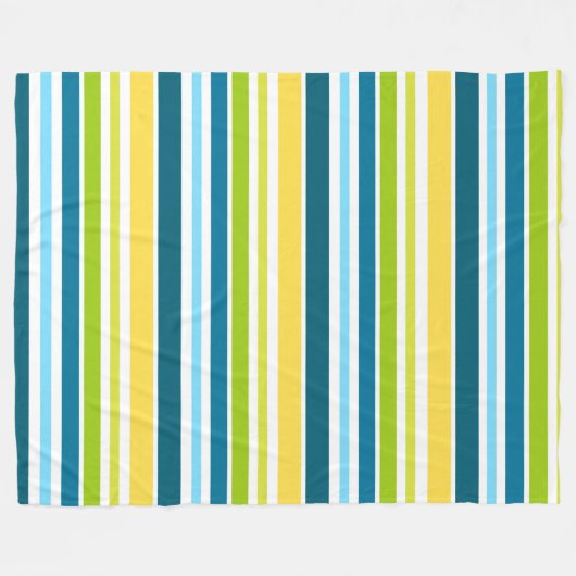 Streifen Fleecedecke (Vorderseite (Horizontal))