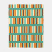 Streifen Fleecedecke (Vorderseite)