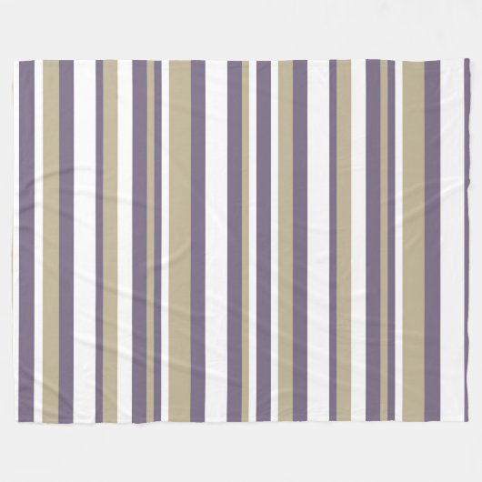 Streifen Fleecedecke (Vorderseite (Horizontal))