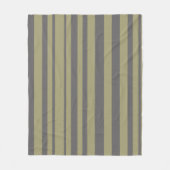 Streifen Fleecedecke (Vorderseite)