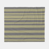 Streifen Fleecedecke (Vorderseite (Horizontal))