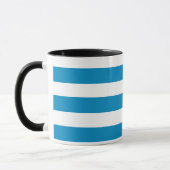 Streifen für blaue und weiße Liegestühle Tasse (Links)