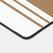 Streifen für die schwarze Mocha-Unterkante Schreibtischunterlage (Ecke)