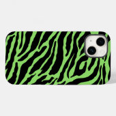 Streifen für grüne und schwarze Tiere Case-Mate iPhone Hülle (Rückseite (Horizontal))