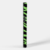 Streifen für grüne und schwarze Tiere Case-Mate iPhone Hülle (Rückseite / Rechts)