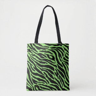 Streifen für grüne und schwarze Tiere Tasche
