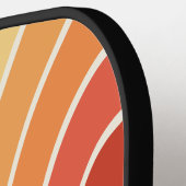 Streifen für Retro geometrisch Pickleball Schläger (Linke Seite)