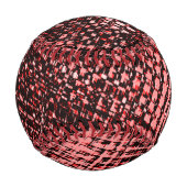 Streifen gekreuzt und verschwommen, pfirsichfarben baseball (Vorderseite)