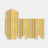 Streifen gelb geschenkschachtel (Ungefaltet)