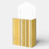 Streifen gelb geschenkschachtel (Geöffnet)