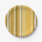 Streifen gelb pappteller (Vorderseite)