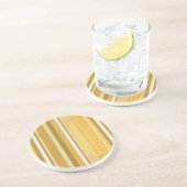 Streifen gelb untersetzer (Seite)