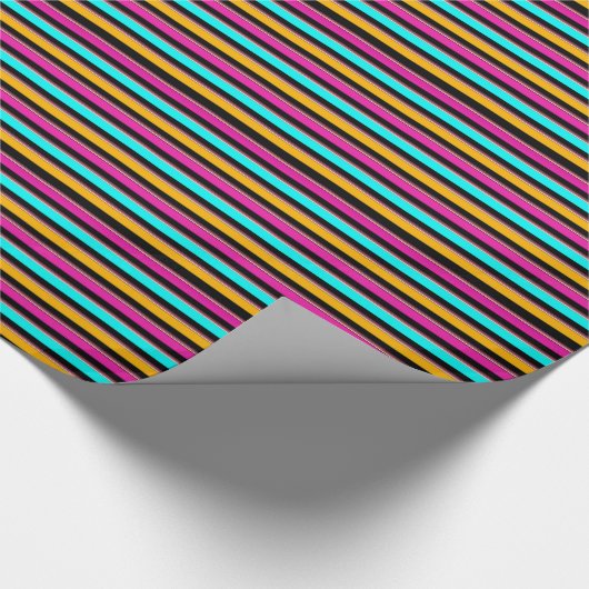 Streifen Geschenkpapier (Ecke)
