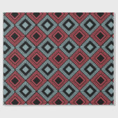 Streifen Geschenkpapier (Flach)