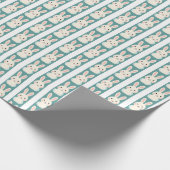 Streifen Geschenkpapier (Ecke)