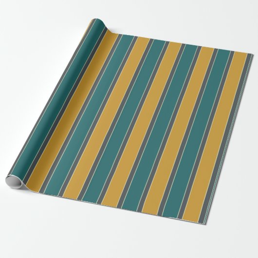 STREIFEN GESCHENKPAPIER (Ungerollt)