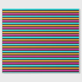 Streifen Geschenkpapier (Flach)