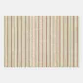 Streifen Geschenkpapier Set (Vorderseite)