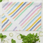 Streifen Geschirrtuch (Gefaltet)