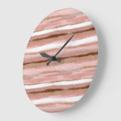 Streifen Gold Glitzer Rosa Uhr (Winkel)