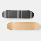 Streifen - Grau Skateboard (Horizontal)