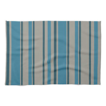 Streifen grau und blau