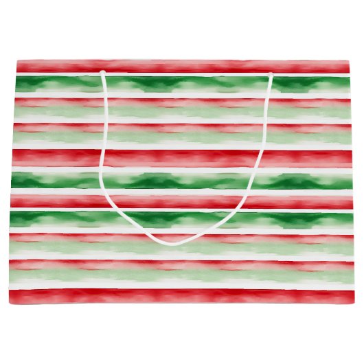 Streifen Große Geschenktüte (Vorderseite)