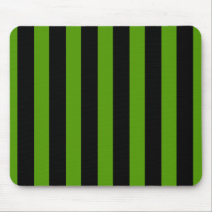 Streifen grün und schwarz mousepad