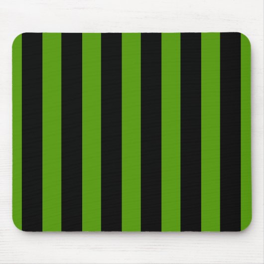 Streifen grün und schwarz mousepad (Vorne)