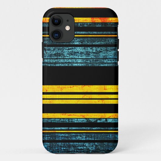 Streifen-Grundierung Case-Mate iPhone Hülle (Rückseite)