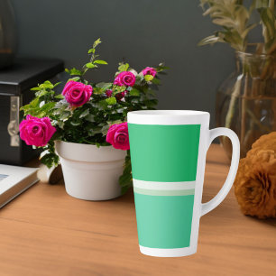 Streifen Grünes Eierschalencoriander : Frühlings-P Milchtasse