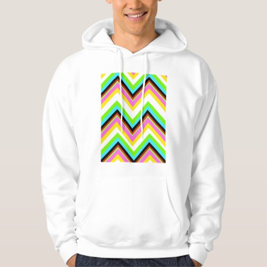 Streifen Hoodie (Vorderseite)