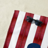 Streifen in Abstraktem Strandtuch (Beispiel)