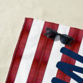 Streifen in Abstraktem Strandtuch (Beispiel)