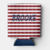 Streifen in Abstrakter Dose Dosenkühler (Vorderseite)