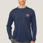 Streifen in Bewegung Tri-Blend Shirt (Vorderseite)