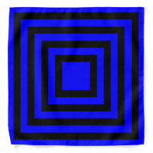 Streifen in Blau und Schwarz