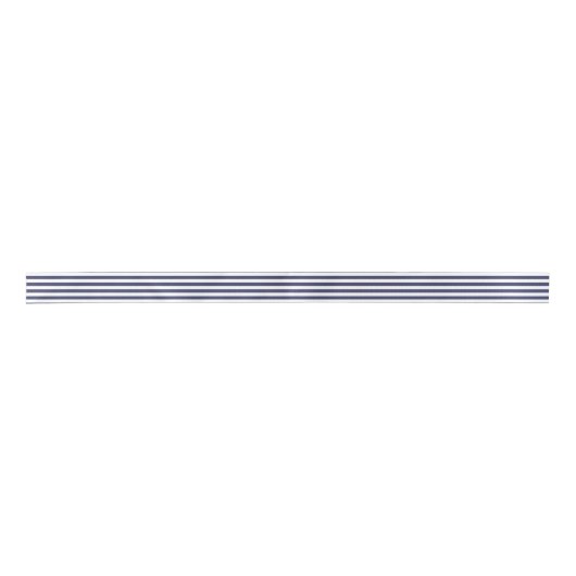 Streifen in Blau und Weiß Satinband (Vorderseite)