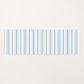 Streifen in blau yogamatte (Vorderseite (Horizontal))