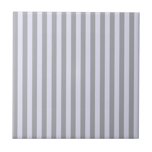 Streifen in Grau und Lavendel Fliese (Vorderseite)