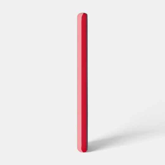 Streifen in Rot und Rosa Samsung Galaxy Hülle (Linke Seite)