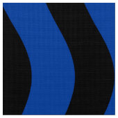 Streifen in Schwarz und Blau Stoff (Nahaufnahme)