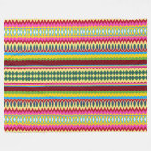 Streifen in Wirbel Fleecedecke (Vorderseite (Horizontal))